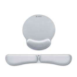 SUBBLIM SUBMP-04E021 Alfombrilla con Reposamuñecas para Teclado y Ratón, Algodón, Licra, Poliuretano (PU), Ergonómico y Antideslizante, Ideal Gaming y Oficina Precio: 18.49999976. SKU: B15KL5RMQ6