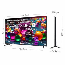 Smart TV LG 75UA75006LA.AEUQ 4K Ultra HD 75" LED HDR D-LED Smart TV LG 75UA75006LA.AEUQ 4K Ultra HD 75" LED HDR D-LED