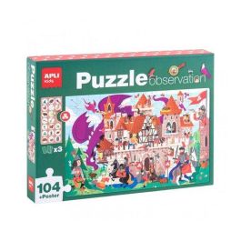 Puzle Educativo Apli Kids 104 Piezas Observation Castillo Precio: 14.49999991. SKU: B188HSXFRF