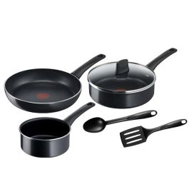 Tefal C2789602 Batería de cocina de 6 piezas, cacerola, estufa, salteuse + cubierta de vidrio, inducción, no piso, hecha en Francia Precio: 131.69000031. SKU: B1FCPZ6XMC