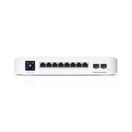 Ubiquiti Switch Gestionable Layer 3 con 8 Puertos Gigabit Ethernet RJ-45, 56 Gbps, PoE+ y PoE++, Presupuesto 120W Ubiquiti Switch Gestionable Layer 3 con 8 Puertos Gigabit Ethernet RJ-45, 56 Gbps, PoE+ y PoE++, Presupuesto 120W