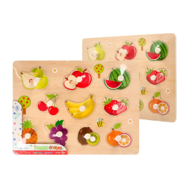 Imaginovo Puzle Infantil de Madera Frutas +18 Meses 10 Piezas 30x22.5x1.5cm Precio: 8.88999947. SKU: B1EXSP8BLD