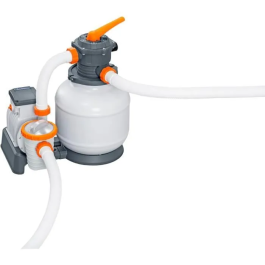 Bestway Filtro de Arena 7,57 m³ / H + Prefiltro para Piscina - Blanco Precio: 261.59000043. SKU: B1D6FE7ZV4