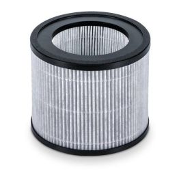 Beurer LR-400 Purificador de Aire con Bluetooth y Wifi para Habitaciones hasta 68m2, Filtro HEPA 99.95%, Sensor PM 2.5, Elimina Polvo, Olores, Pelo Animal, Polen y Bacterias