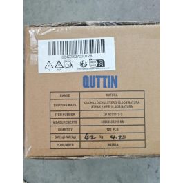 Quttin Cuchillo Chuletero 10.5 cm Natura (60 Unidades)