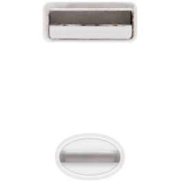 Cable Lightning a USB 2.0 para iPhone, iPad - Compatible con Apple, 1 metro, Blanco