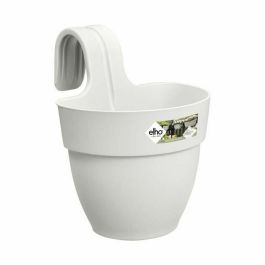Elho Maceta Vibia Campana Easy Hanger Pequeña Blanco Seda para Balcón Exterior, L 24,1 x An 20,5 x Al 26,5 cm Precio: 24.69000039. SKU: S7170692