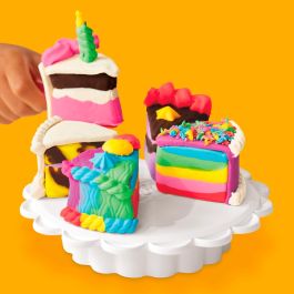 Play-Doh G0497 Mi Horno de Pasteles Set de Utensilios de Cocina de Juguete para Juego Creativo y Celebración Infantil +3 Años