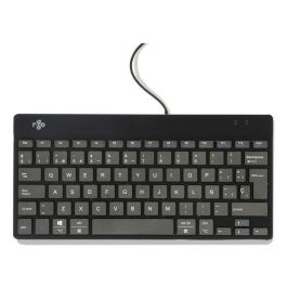 R-Go Tools Teclado ergonómico compacto R-Go Compact Break con software de pausa, QWERTY (ES), con cable, negro Precio: 56.78999964. SKU: B13W833CPH