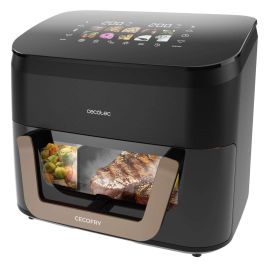 Cecotec Freidora de Aire 11L 2900W Cecofry&Grill Smokin' 11000 acero inoxidable negro