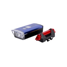 Luz Bicicleta Delantera y Trasera Solar LED USB Recargable con Batería, 40 lux, 40m Alcance, Multimodo y Soporte Sin Herramientas Precio: 6.50000021. SKU: B1DPEX5743