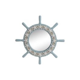 Espejo de pared Home ESPRIT Azul cielo Mediterráneo 42,5 x 3 x 42,5 cm Precio: 15.68999982. SKU: B13TM8KFZE