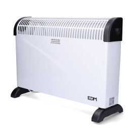 Edm Convector de aire modelo turbo 2000W 62.5x14x49cm Blanco