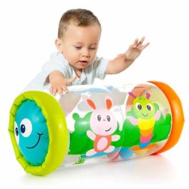 Activity roller. tubo de plastico hinchable y transparente. el bebe podrá gatear y pasar las bolitas de un lado a otro.