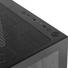 Nox NXHUMMERVSNBK Caja Gaming Semitorre Hummer Vision Negra, Cristal Templado Frontal/Lateral, ATX, USB 3.0, Filtro Antipolvo Magnético Nox NXHUMMERVSNBK Caja Gaming Semitorre Hummer Vision Negra, Cristal Templado Frontal/Lateral, ATX, USB 3.0, Filtro Antipolvo Magnético