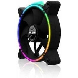 Zalman ZM-RFD120A Ventilador de Carcasa para PC 12 cm Negro con Iluminación LED Multi y 1500 RPM