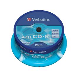 VERBATIM CD-R 700Mb 52X CrystalAzo (Tarrina 25) Precio: 11.88999966. SKU: B1B86P2SMC