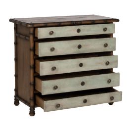 Cómoda Madera Mindi Dormitorio 95 X 45 X 85 cm