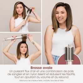 Shark HD426SLEU FlexStyle: Secador de Pelo y Moldeador de Cabello 2 en 1, Potencia de 1400W, con 3 Accesorios Incluidos, Color Champán Shark HD426SLEU FlexStyle: Secador de Pelo y Moldeador de Cabello 2 en 1, Potencia de 1400W, con 3 Accesorios Incluidos, Color Champán