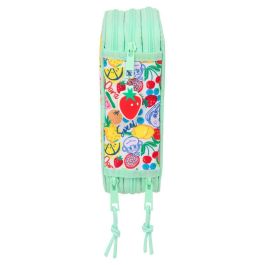 Safta Plumier Escolar Triple Cremallera 37 Piezas Dora 195x125x55 mm