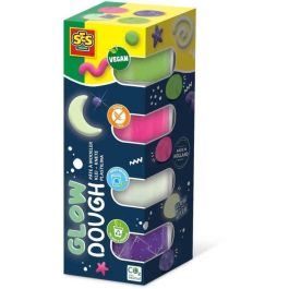Plastilina Feel good - Glossy (4x90gr) - SES CREATIVE