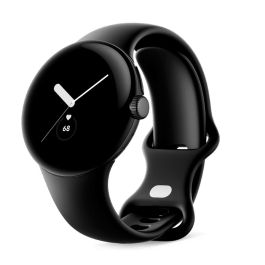 Google Pixel Watch Negro Mate 41mm Acero Inoxidable con Correa Activa Obsidiana