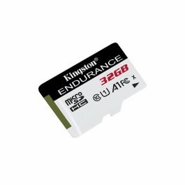 Kingston Tarjeta microSD 32GB UHS-I U1 Class 10 High-Endurance para Cámaras de Vigilancia y Salpicadero - Grabación 24/7 Full HD