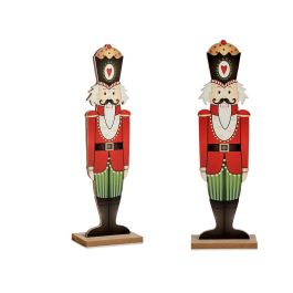 Figura de Madera Cascanueces 60 cm Rojo - Krist+ (12 Unidades) Precio: 63.58999999. SKU: S3612350