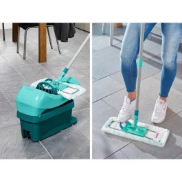 Leifheit PROFI: Conjunto de Limpieza con Cubo de Ruedas y Mopa Micro Duo de 42 cm Leifheit PROFI: Conjunto de Limpieza con Cubo de Ruedas y Mopa Micro Duo de 42 cm