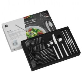 WMF 1140916340 Set de Cubiertos Merit 30 piezas, Acero Inoxidable Cromargan protect