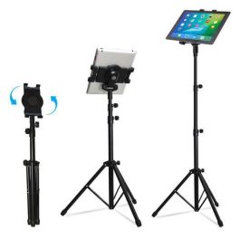 CoreParts Tripod Stand for tablets, Compatible with up to 37cm Universal Tripod Stand for 24cm to 37cm Tablet Multi-Direction - Height: 55cm-150cm, can support a weight of up to 1.2kg