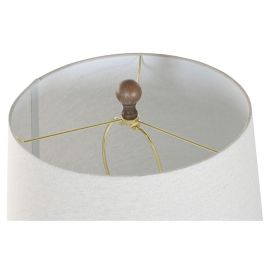 DKD Home Decor Lámpara de Pie Romántica Set de 3 (incluye 2 de sobremesa) Marrón y Crema 38x150x38 cm Metal Algodón E27 DKD Home Decor Lámpara de Pie Romántica Set de 3 (incluye 2 de sobremesa) Marrón y Crema 38x150x38 cm Metal Algodón E27