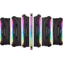 Corsair CMH32GX4M2Z3600C18 Memoria RAM DDR4 Vengeance RGB PRO SL 32GB (2x16GB) 3600Mhz CAS 18 para AMD Ryzen Negro Corsair CMH32GX4M2Z3600C18 Memoria RAM DDR4 Vengeance RGB PRO SL 32GB (2x16GB) 3600Mhz CAS 18 para AMD Ryzen Negro