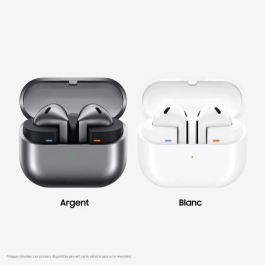 Samsung SAM8806095651880 Galaxy Buds3 Auriculares Inalámbricos con Reducción Activa de Ruido Blanco