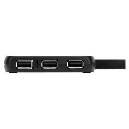 Targus Hub USB 2.0, Concentrador de 4 Puertos Negro
