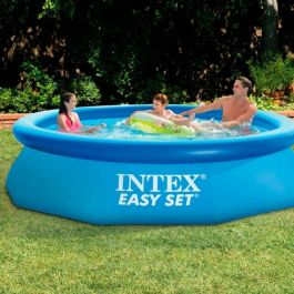 Intex Piscina Easy Set Redonda 305x76cm 3853L con Depuradora para Niños y Adultos