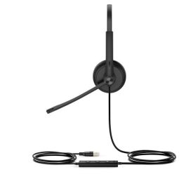 Yealink UH34 Dual UC Auriculares con Cable USB, Ultraligeros, Sonido HD, Controles en Línea para PC y Teléfonos IP