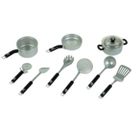 Klein Set Utensilios de Cocina Completos para Niñas - Réplica WMF - Incluye cacerola, sartén, cucharón, espátula - Edad +3 años Klein Set Utensilios de Cocina Completos para Niñas - Réplica WMF - Incluye cacerola, sartén, cucharón, espátula - Edad +3 años