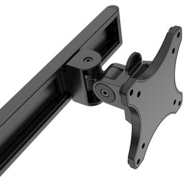 Neomounts DS75S-950BL2 - Soporte de escritorio Full-Motion para 2 monitores de 17-32 pulgadas, resorte de gas, negro
