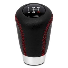 Pomo Sport Piel Perforada Negro-Rojo POM30172 Pomo Sport Piel Perforada Negro-Rojo POM30172