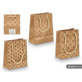 Bolsa Asa Kraft Surtidos Estampados 32X26X12Cm Pincello (48 Unidades) Precio: 29.49999965. SKU: B123HEBK2X