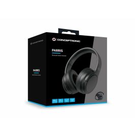 Conceptronic Auriculares Parris03B Inalámbricos Bluetooth 5.4, 30h Batería, Plegables, Negro Conceptronic Auriculares Parris03B Inalámbricos Bluetooth 5.4, 30h Batería, Plegables, Negro