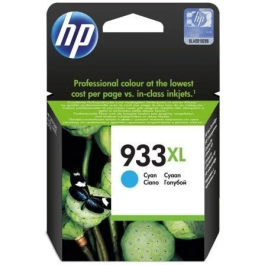 Hp Cartucho Tinta Cian 933XL CN054AE Original Premium Officejet 6100/6600/6700 Capacidad 825 Páginas Precio: 27.89000027. SKU: S5600492