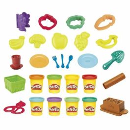 Play-Doh AAAAP35098 My Little Garden - Caja de Plastilina para Cultivar Flores y Frutas con Accesorios, Niños 3+ Años