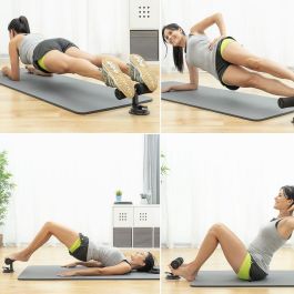 Barra de Sujeción para Abdominales con Ventosa y Guía de Ejercicios CoreUp InnovaGoods