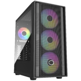 Cooler Master MasterBox 600 Caja de PC Negra para Escritorio ATX EATX ITX micro ATX