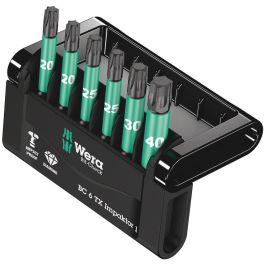 Wera Bit-Check 6 TX Impaktor 1 – Puntas Torx Plus TX20, TX25, TX30, TX40 de 50 mm para atornillador Precio: 52.69000055. SKU: B18AWETJP6