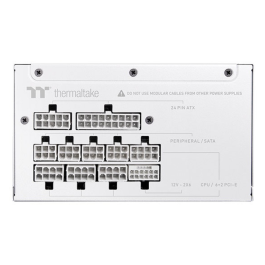 THERMALTAKE Toughpower Gt Unidad de Fuente de Alimentación 850 W 80 PLUS Gold ATX Blanco