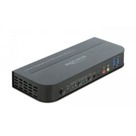 DELOCK Conmutador KVM DisplayPort 1.4 con USB 3.0 y Audio, Soporte 8K 30Hz Precio: 146.69000005. SKU: B17XRL9PWR