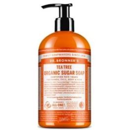 DR. BRONNER´S Jabón de Azúcar Árbol del Té 355ml – Antiséptico natural para piel, cuerpo y cabello Precio: 16.89000038. SKU: B1DCQPS3FE